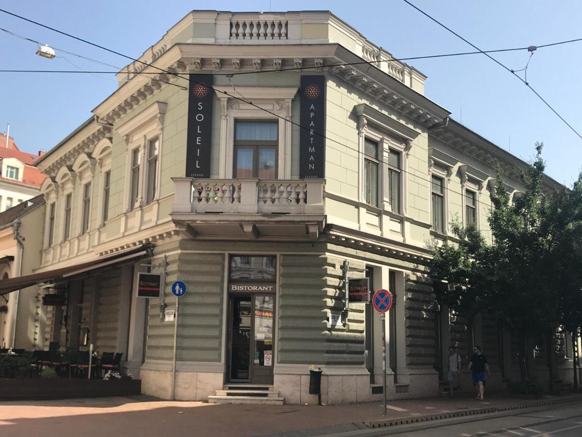 Soleil Apartman Szeged Eksteriør billede